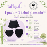 3Pack Bambú Piel sensible - 1 Pack = 1 Árbol
