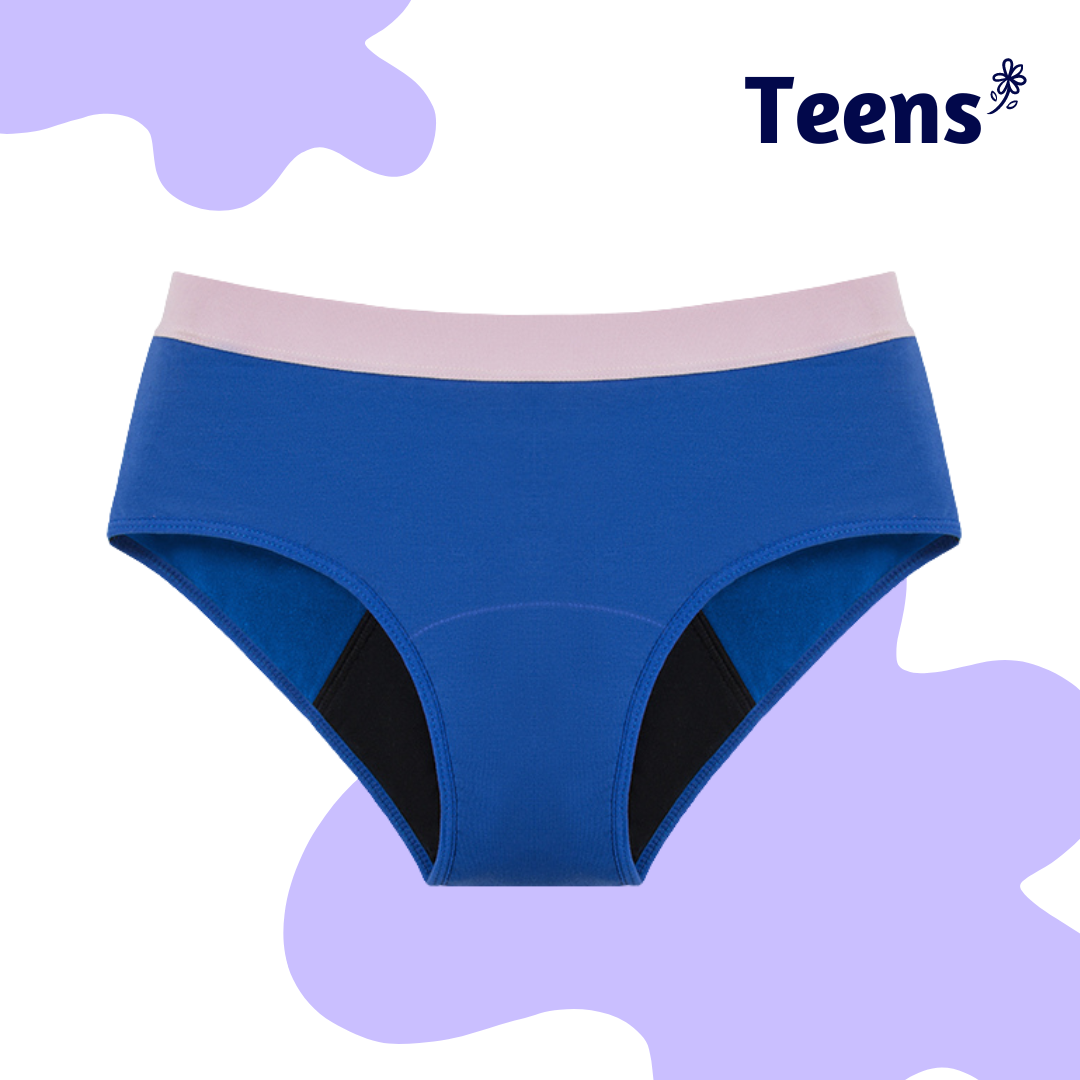 Calzones menstruales para ninas y adolescentes tal kual