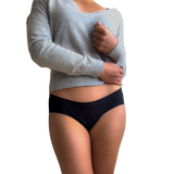 Invisible moderado - negro