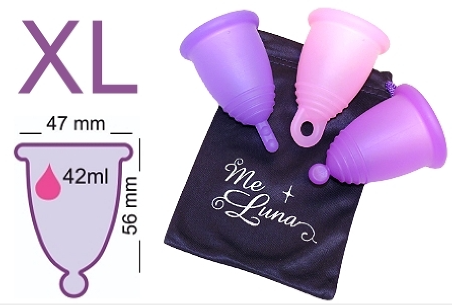 Copa menstrual clásica terminación bolita - tal'kual.