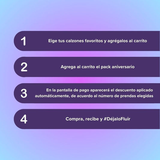 Pack Aniversario - compra 3 calzones y llévalo GRATIS