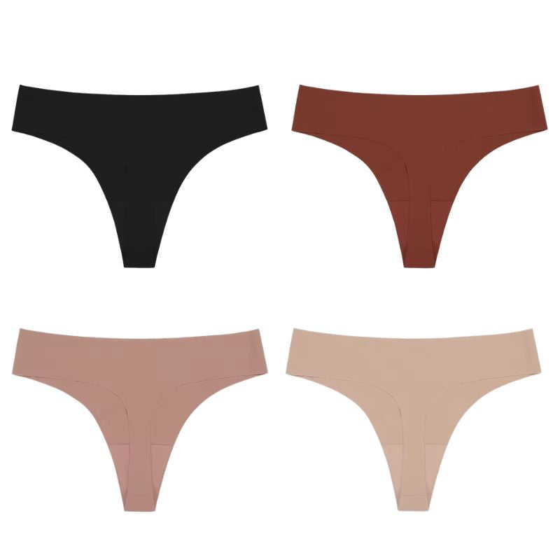 4Pack Tanga invisible