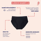 Clásico Bambú Teens Tallas 10 y 12